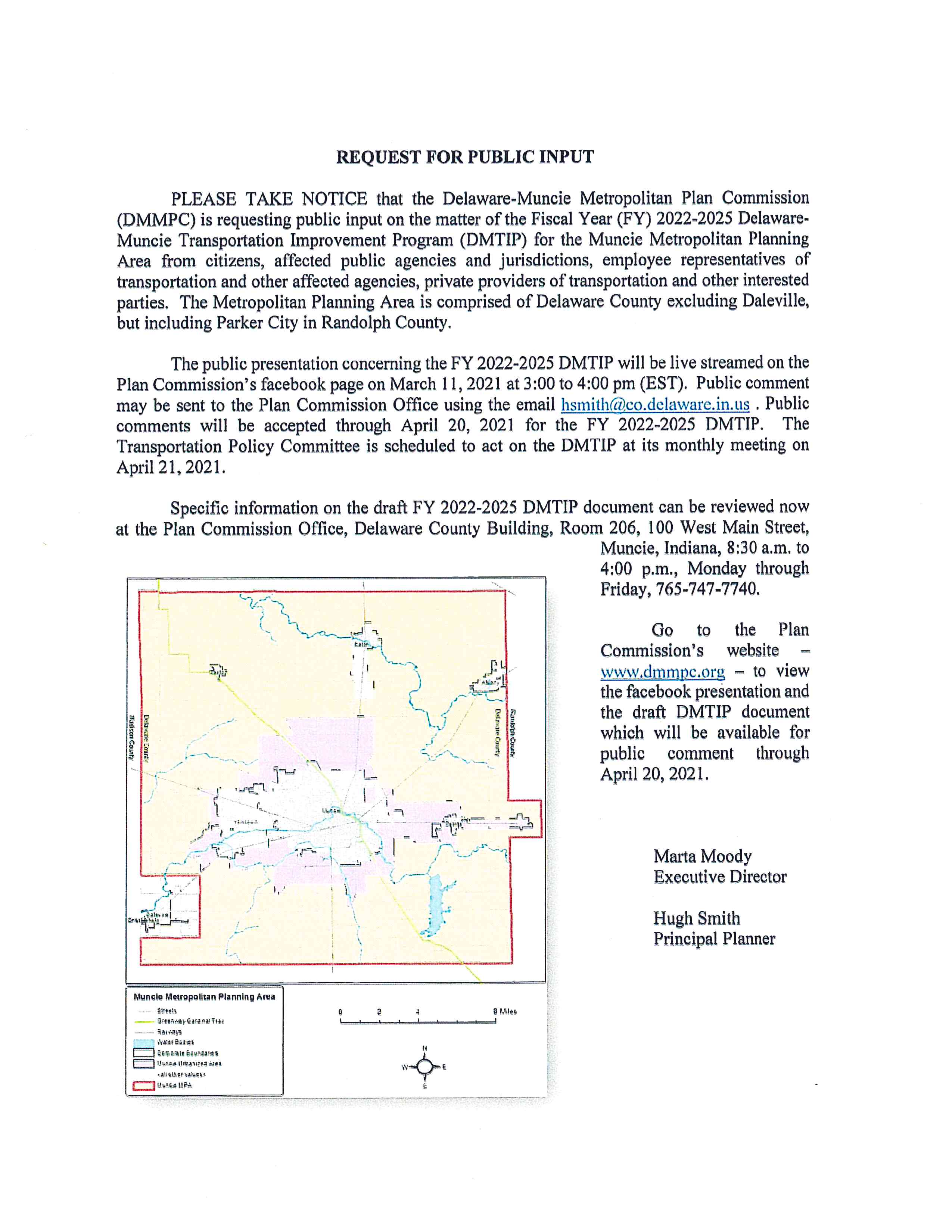 Delaware County, IN / Delaware-Muncie Metropolitan Plan Commission